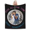 Harrys Styles Kiss All The Time Blankets Winter Super Soft Throw Blanket For Boy Girl Home Decor Flannel Bedspread Bed Cover