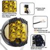 5 Inch 50W LED Work Light Three Sides Illumination Off Road Driving Lamp Spot Beam for Vehicle