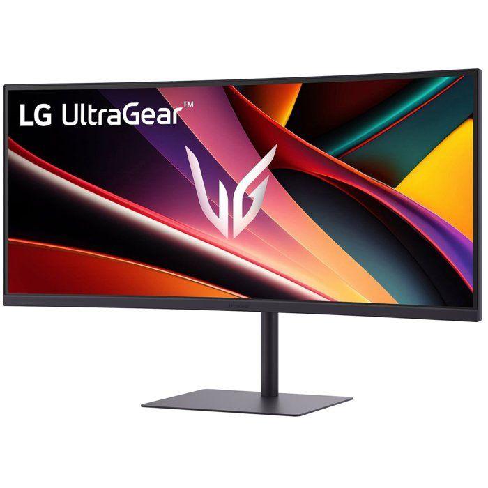 Gebogener Gaming-PC-Bildschirm - LG - 34'' - 240Hz - QHD - VA-Panel - 1ms - Höhenverstellbar - 34G630A-B