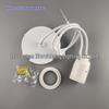 E27 Screw Base Lamp Holder with Ceiling Plate and Power Cord for DIY Hanging Lanterns