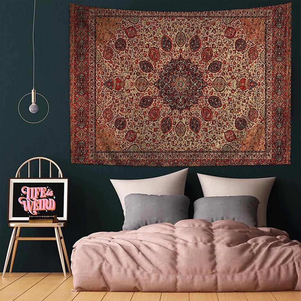 Persian Hanging Bohemian Tapestry Bohemian Wall Tapestries Mandala Kawaii Room Decor