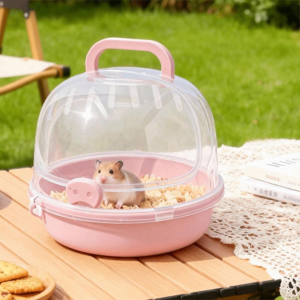 Large Space Portable Hamster Cage Breathable Outdoor Hamster Cage  Small Animal