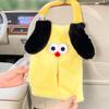 Creative Puppy Car Tissue Box Cartoon Seat Back Tissue Hanging Bag 3D Hanging Armrest Box  Hotel