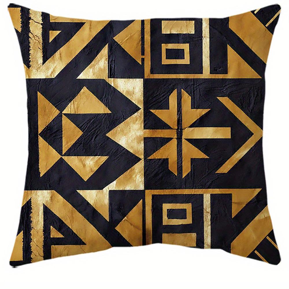 

1/4pcs African Patterned Pillow Covers Sofa cushion cover home bedroom room decoration 45x45cm-1pcs