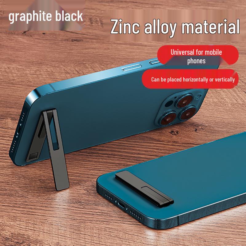 

Ультратонкая металлическая подставка-кольцо: Невидимый клейкий держатель для мобильного телефона