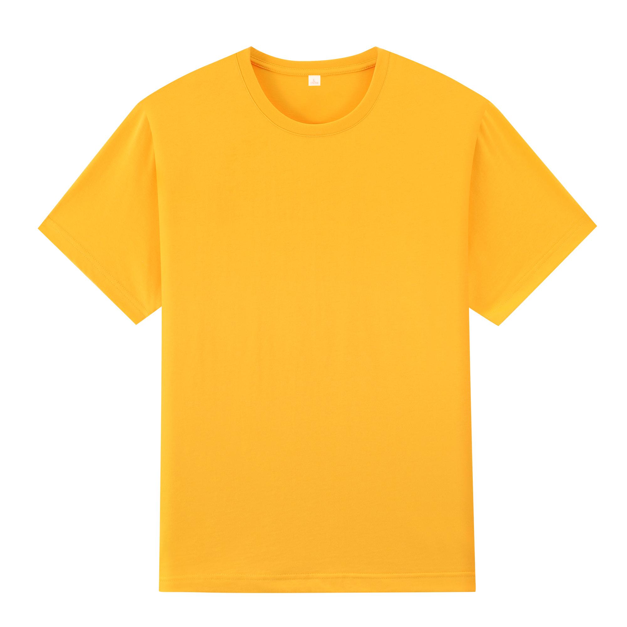 

12 цветов, летняя мужская одежда, однотонная блузка, хлопковые футболки 170 г/м², мужские футболки S золотой