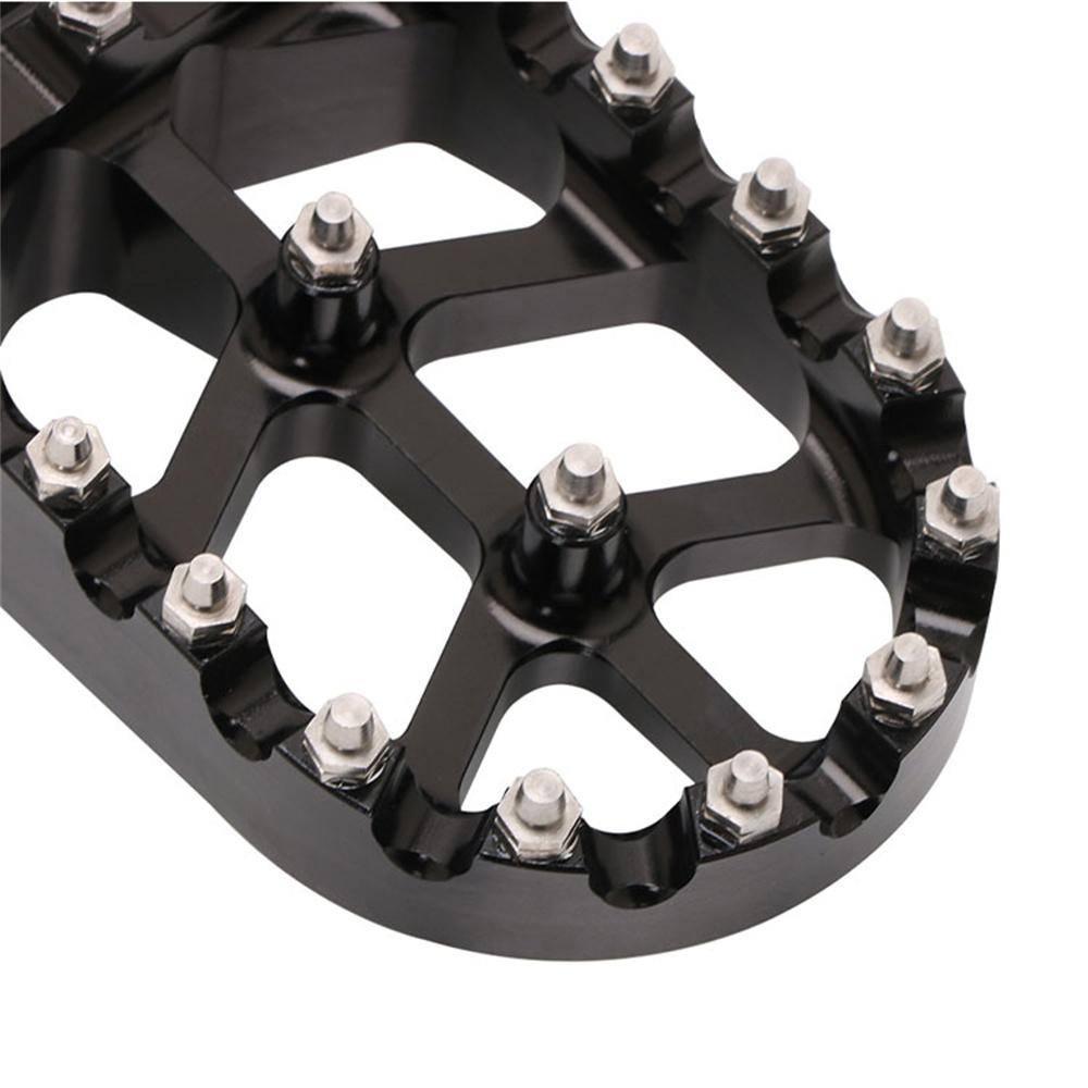 Motorcycle CNC Footpegs Pedals with Connection Brackets For Light Bee Surron X S