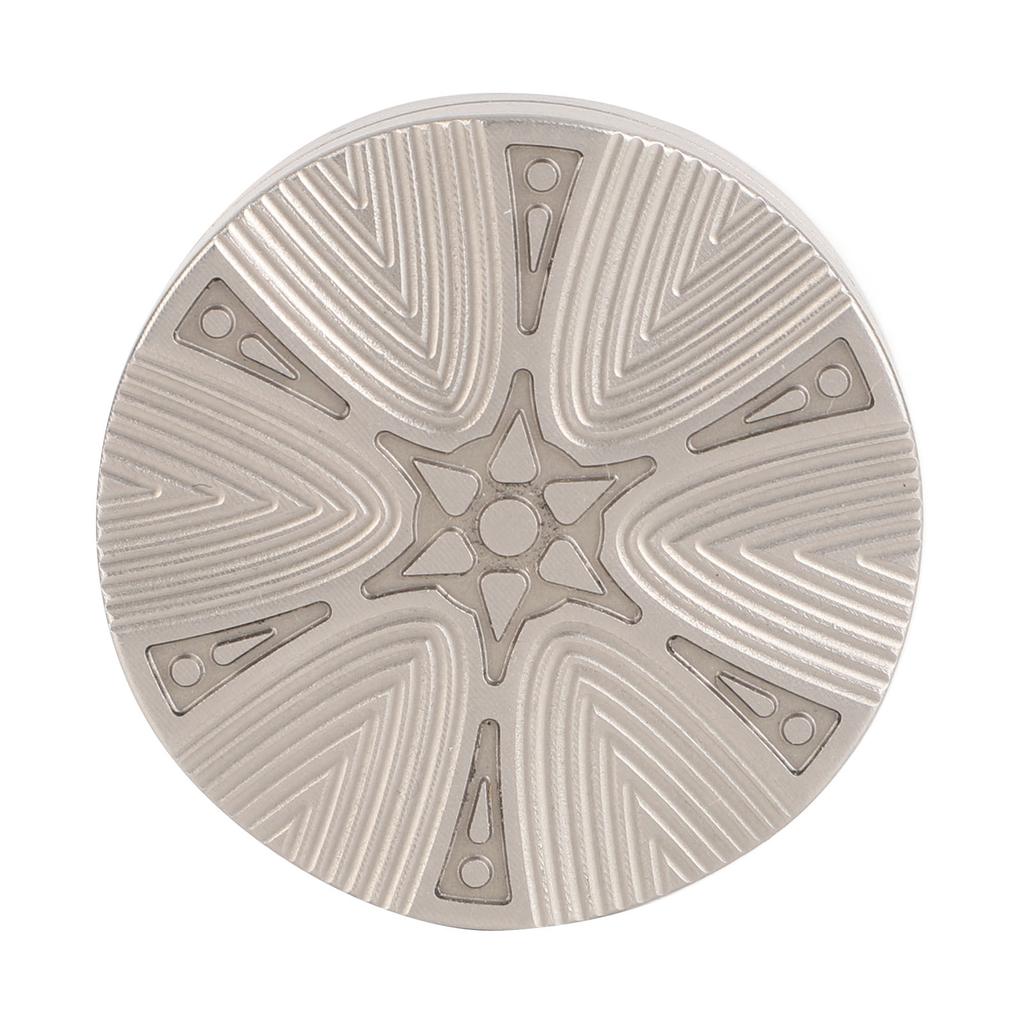 Pièce de monnaie haptique en métal pour le bout des doigts, pour hommes et femmes, portable, pour le bureau, soulagement du stress et de l'anxiété, avec curseur magnétique