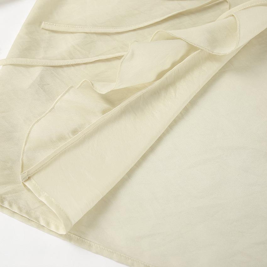 Women's Spring and Summer Design Ruffle Fashion Casual Tie Cardigan Top Shorts Suit