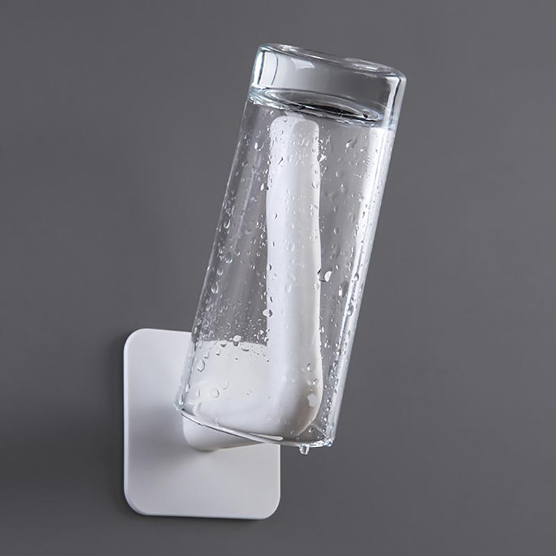 Multifunctional Hat Hook Rack Toilet Paper Holder Wall Mount Hook Punch-Free Kitchen Board Pot Lid Rack Utility Hooks