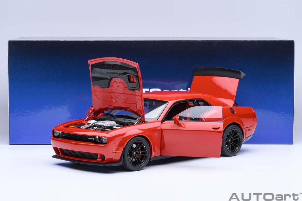 AUTOart Dodge Challenger SRT Jailbreak 2022 Finished Model 71764 1/18 (Red [TORRED])