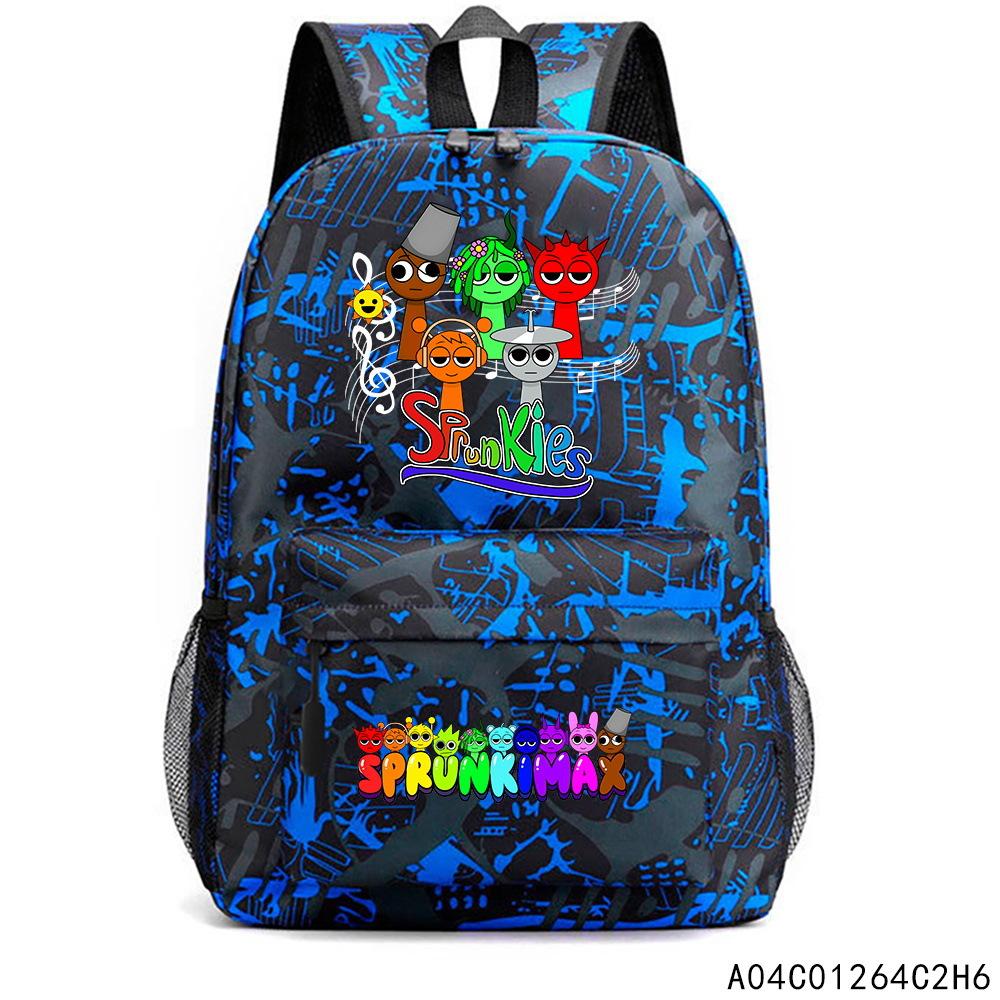 Rhythmus Box Cartoon Grundschultasche Klassen 1-6 Rucksack Leicht Großes Fassungsvermögen Verschleißfest Kinder-Schultasche