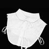 Embroidery Detachable Shirt False Collar Wraps Mini Cape Doll Fake Collar Women Shawl Fake Collar