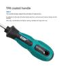 Dual-Purpose Mini Screwdriver Set: Single-use Cross & Flat Head, Magnetic Core, Impact-Resistant