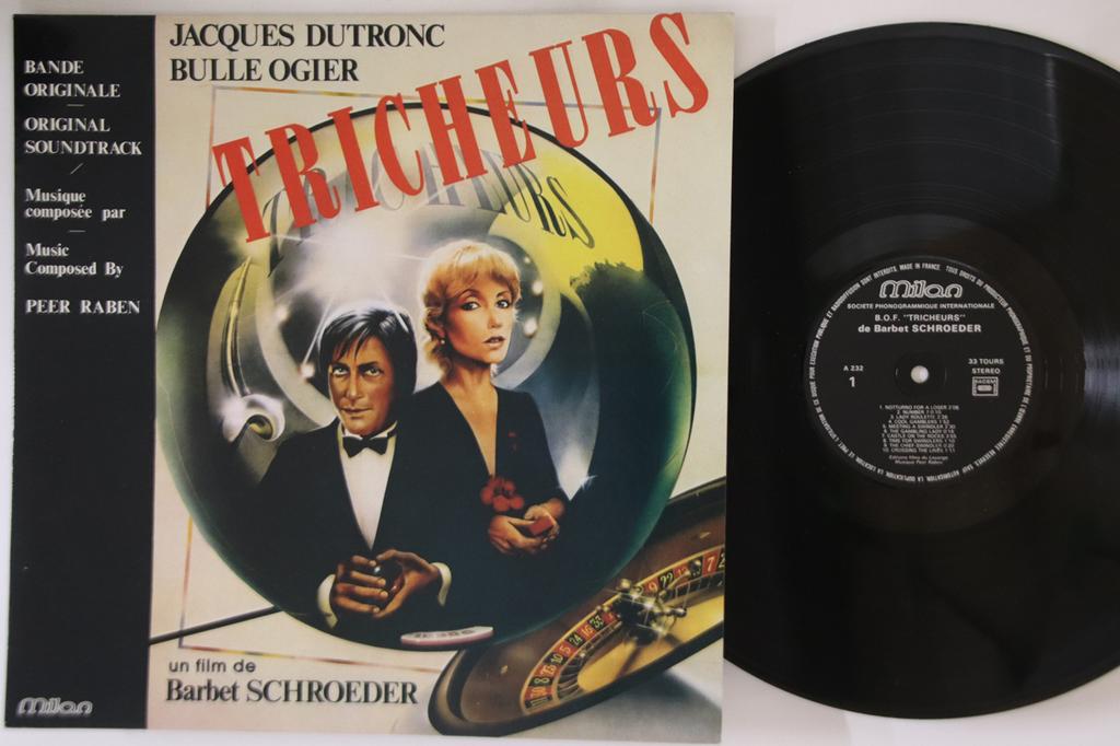 LP Record OST, PEER RABEN - Tricheurs A232 MILAN 1984 France Soundtracks & Musicals Used