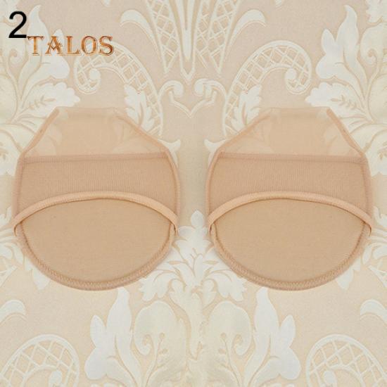 Daydreamer 1Pair High Heels Cushions Anti-slip Silicone Dotted Invisible Forefoot Insoles For Female