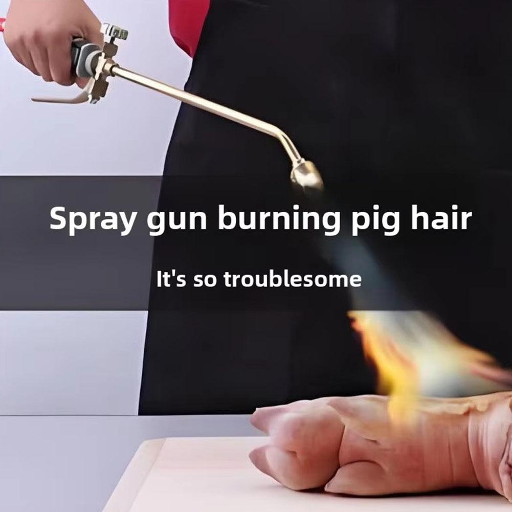 Weed Burner Kit Butane Burner Welding Gas Torch Flame Gun Flamethrower Outdoor Camping BBQ Portable Soldering Heat Gun