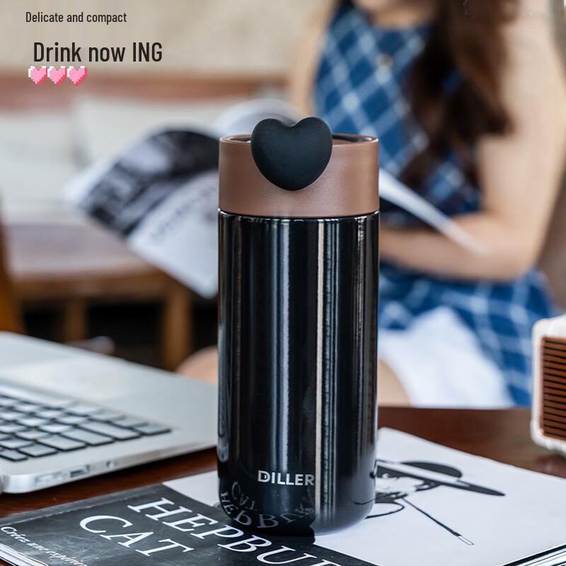 Dileber Barn 316 Rostfritt Stål Hjärtdesign Termos