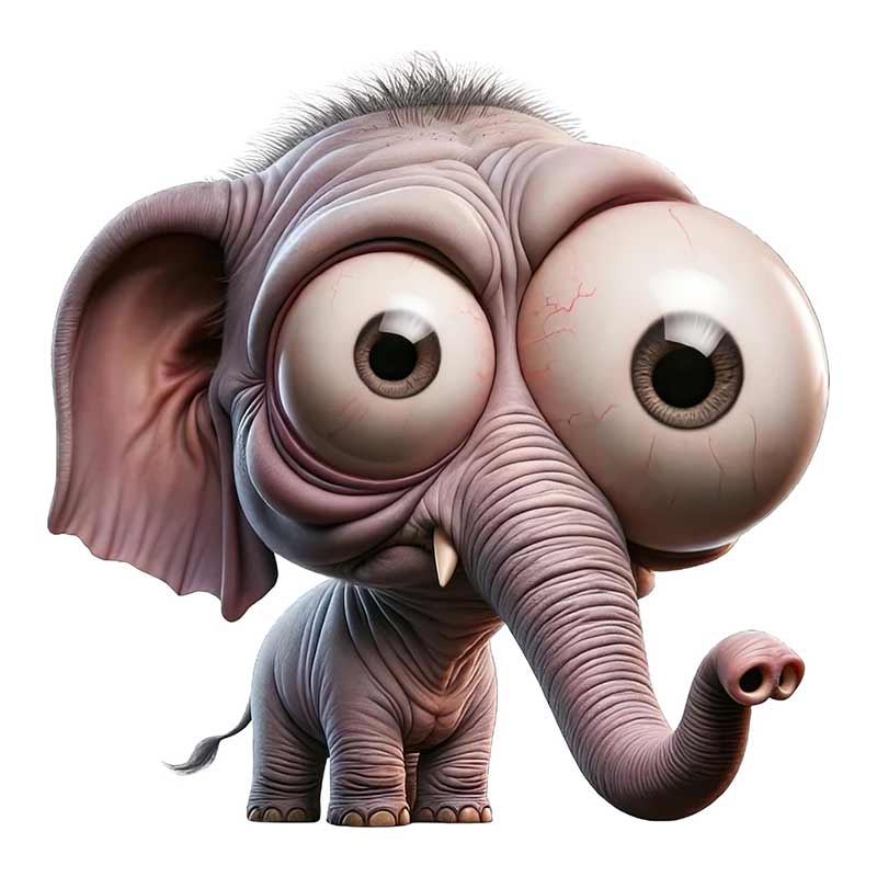 Car Stickers Funny Cartoons African Animal Waterproof Vinyl Decals Auto Body Window Decor Motorcycle Helmet Stickers #SH822
