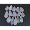 205Cts. Natural Pink Kunzite Pear Cabochon Loose Gemstone 14Pcs Lot 20-26MM C-1161