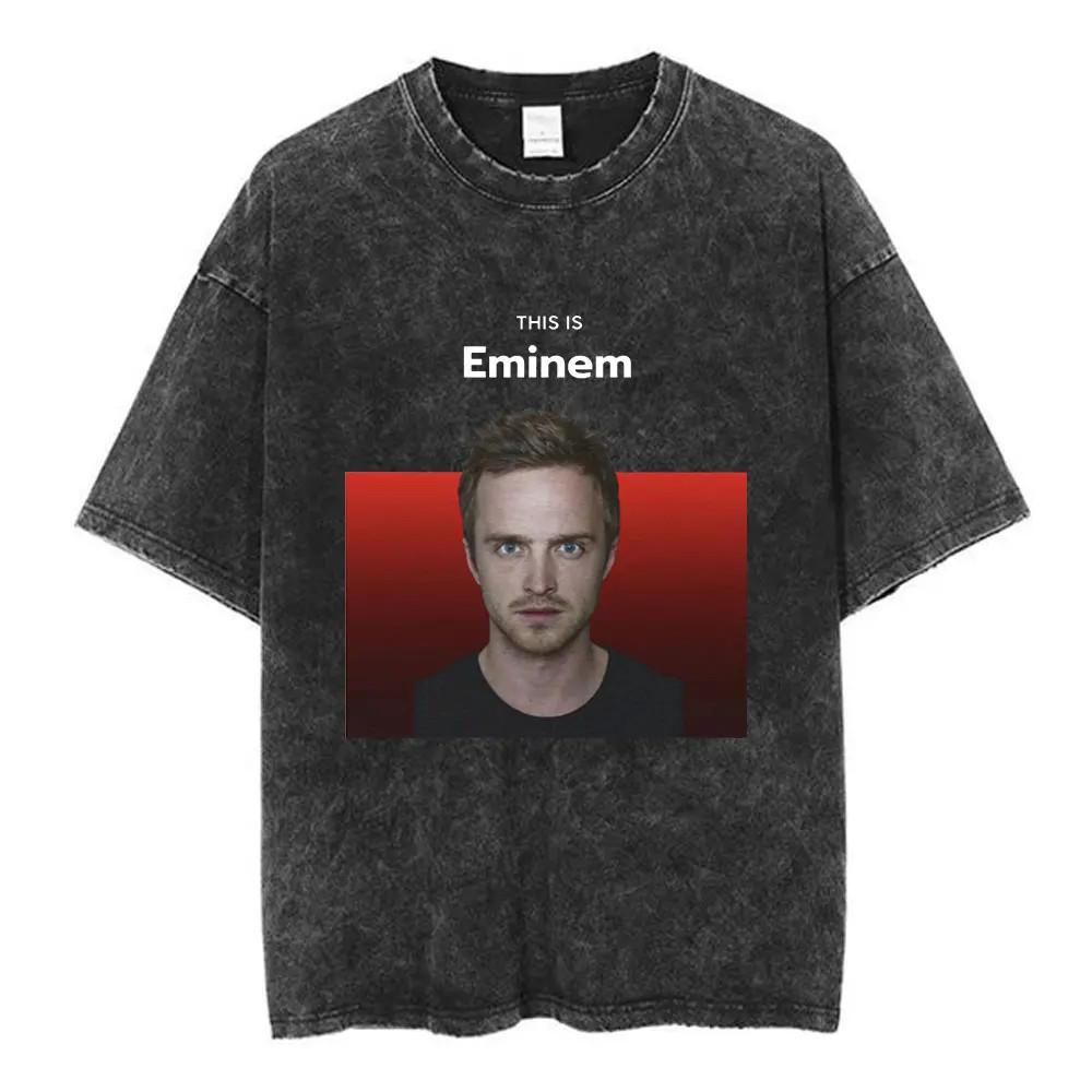 Breaking Bad Better Call Saul T Shirt y2k Washed Black Graphic Tee Mens Unisex 1