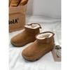 Winter New Thick-soled Velvet Snow Boots Non-slip Warm Cotton Shoes 3419
