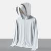 Men's and Women's UPF50+ Ice Silk Sun Protection Clothing - Summer Outdoor Anti-UV Ice Feel for Fishing.