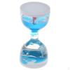 Animal Fish Bubbler Liquid Motion Timer Hourglass Kid Toy Desk Decor Gift