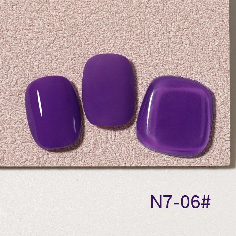 

Коллекция фиолетовых гель-лаков Весна/Лето 2024: Осветляющий кожу таро и виноградно-пурпурный, модный маленький набор для маникюрных салонов.