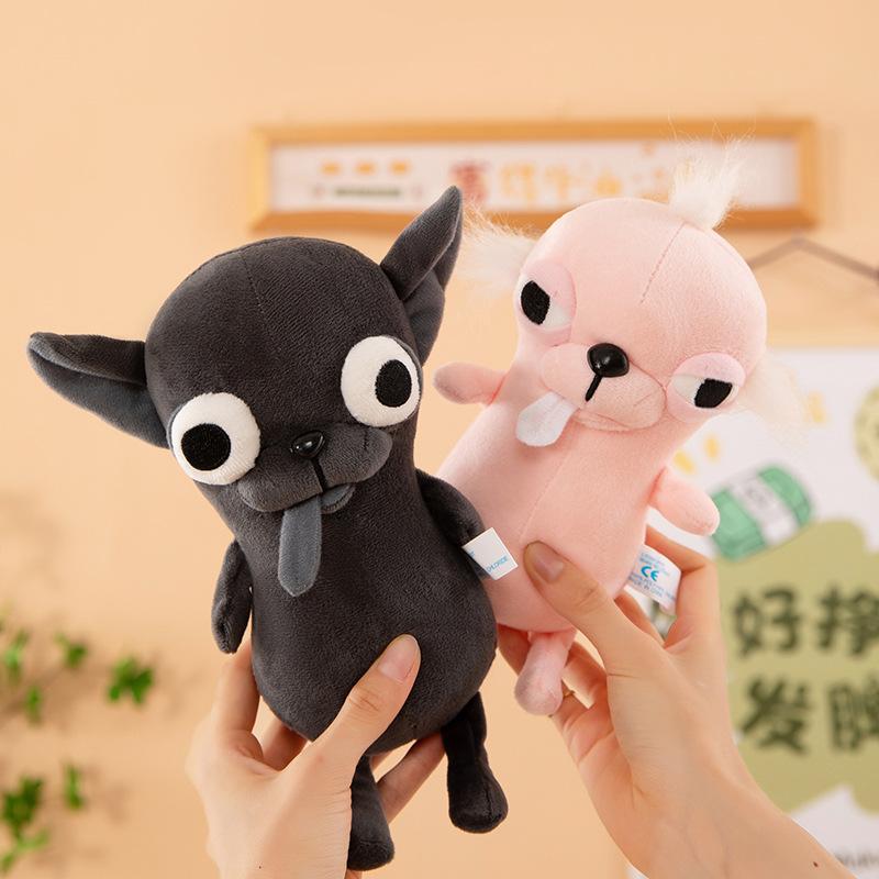 Funny Cute Chihuahua Plush Toy Doll Pendant Puppy Creative Doll Children's Gift Ornament