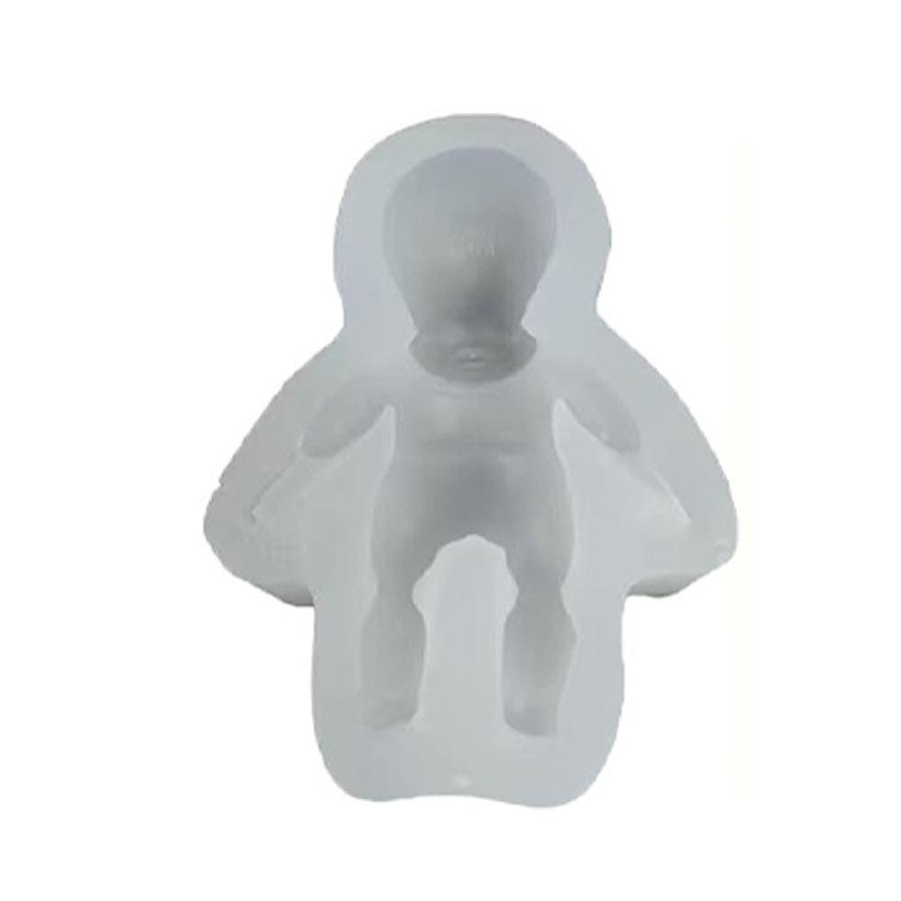 Food-grade Baby Doll Silicone Mold DIY Crafts 3D Resin Mold Black Baby Doll Mold  Home Decor белый