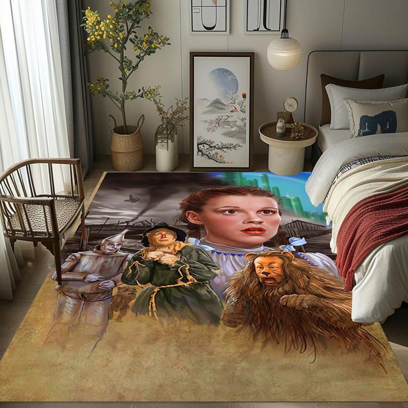 Fantasy Adventure Journey carpet printing Suitable for all seasons Doormat Christmas gifts Dormitory decoration