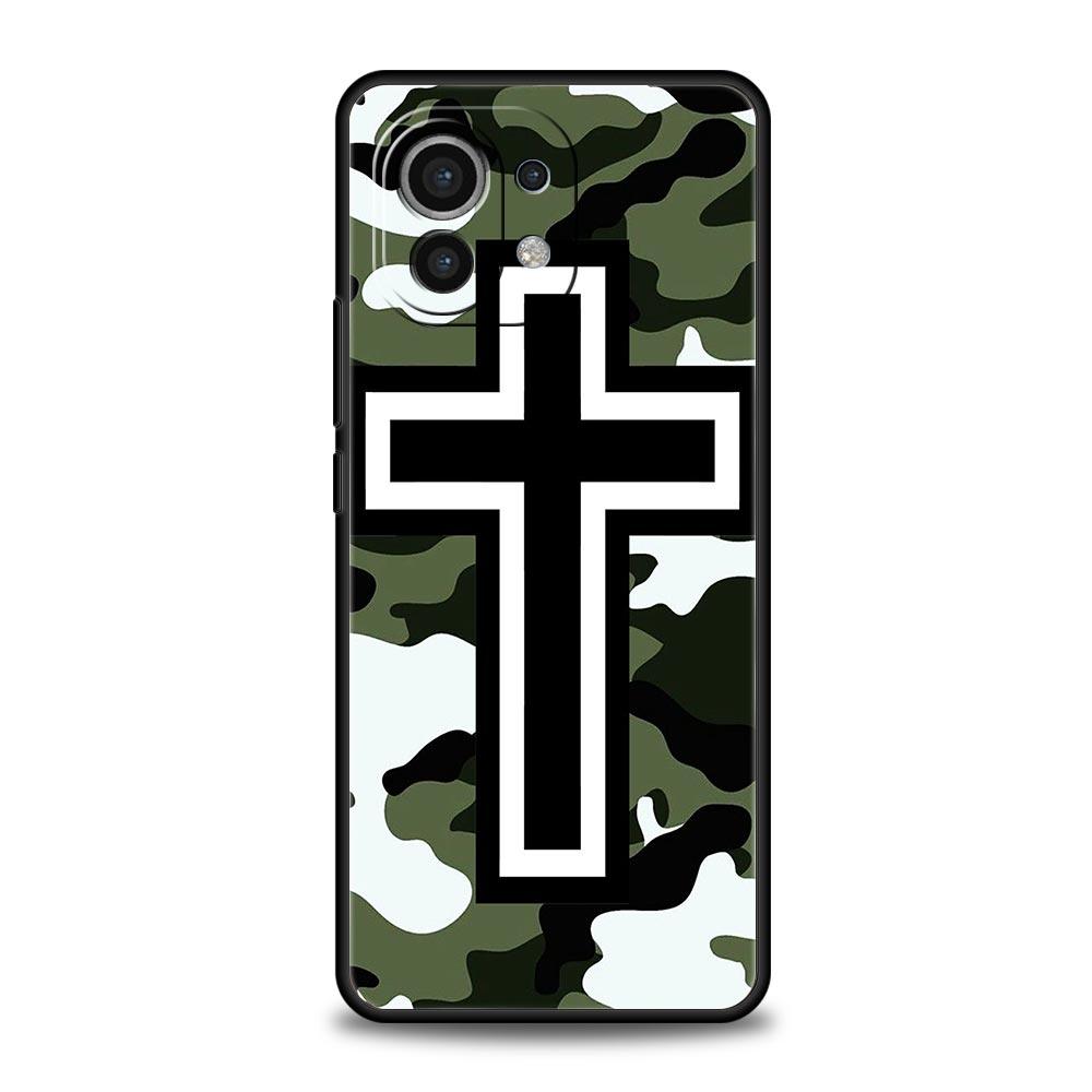 Bible Jesus Christ Christian Cross Phone Case For Xiaomi Mi 15 14 14T 13T 12T Pro 12 13 11 Lite 5G 11T Poco X6 X7 X5 Pro Cover