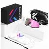 Lunettes de cyclisme Kapvoe Photochromiques UV400 VTT Claires Vélo de montagne Lunettes de soleil de transition pour hommes Femmes Lunettes de sport