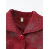 Grandma's High-End Autumn Wool Coat for Women, Turn-Down Collar, Perfect for Elderly and Middle-Aged Mothers