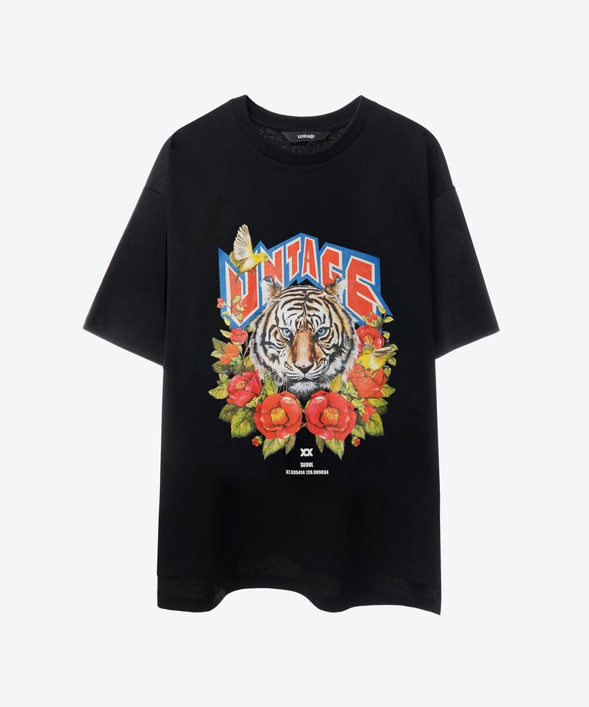 UNTAGE Tiger Print T-Shirt (Unisex)_Utt-St02