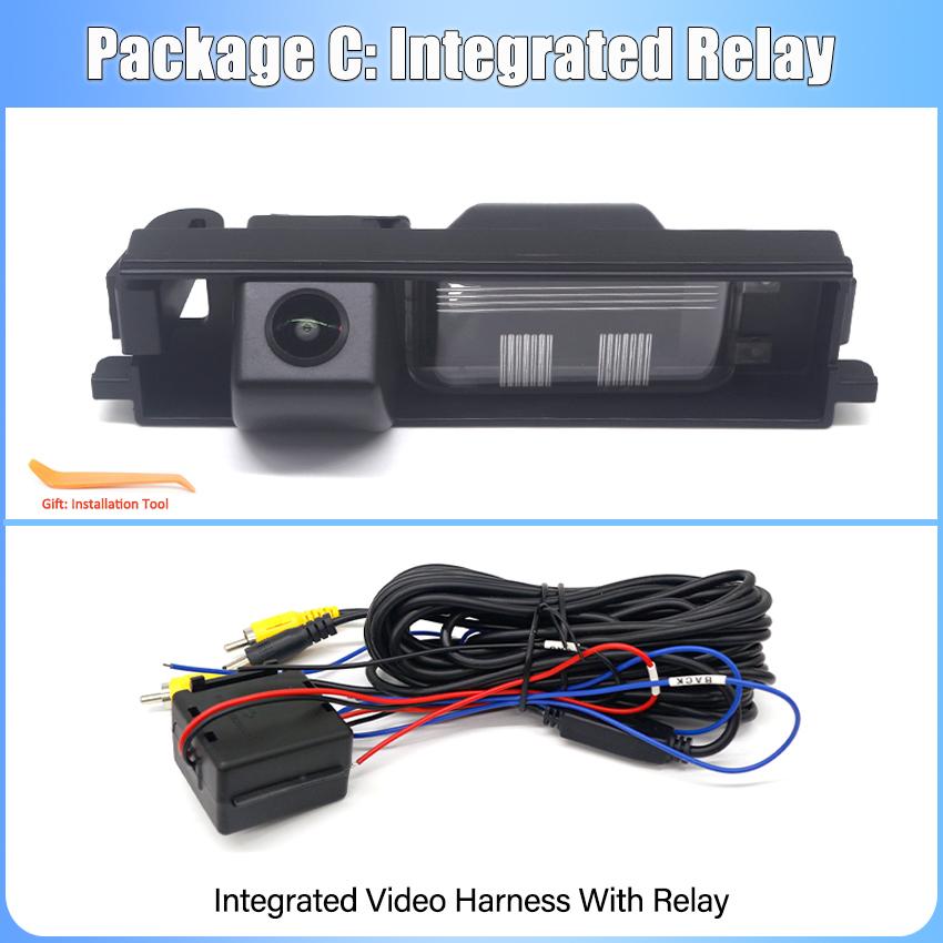 HD CCD Waterproof Night Vision Car Rear View Camera Backup Camera For Toyota RAV4 2006 2007 2008 2009 2010 2011 2012