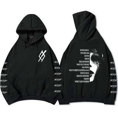 SIO Album Tracklist Hoodie Rockband Set It Off Sweatshirts Grunge Mode Unisex Streetwear Hip Hop Grunge Herrenbekleidung