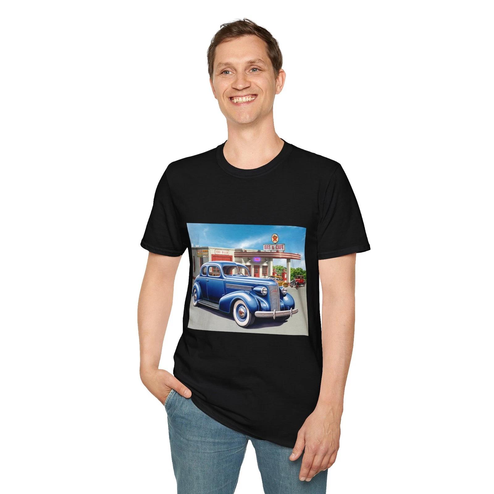 Футболка 1937 Buick, Автомобили Маршрут 66 Роскошные Автомобили Винтажные Автомобили Искусство 4XL
