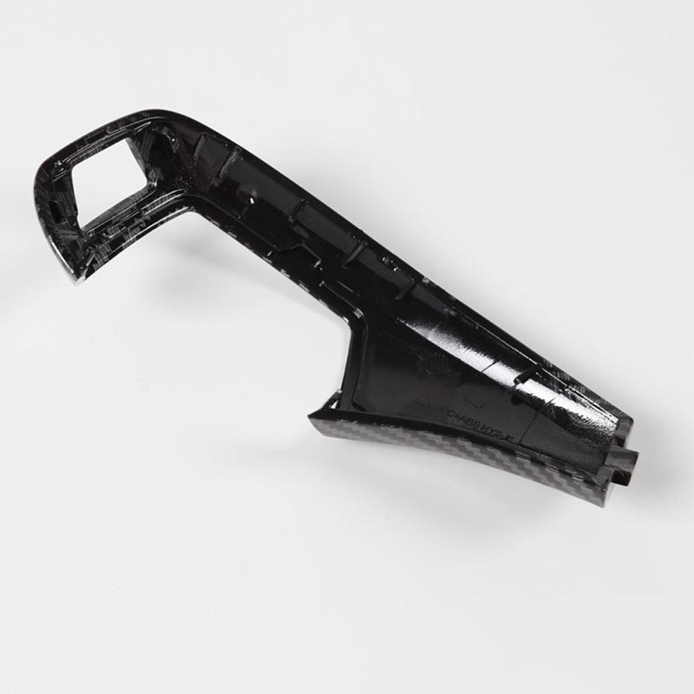 Auto Gangschalthebel Schaltknauf Abdeckung Zierleiste ABS Schaltknauf Panel Für BMW 5er X5 X6 E60 E70 E71 2008-2013 LHD Innenraumzubehör