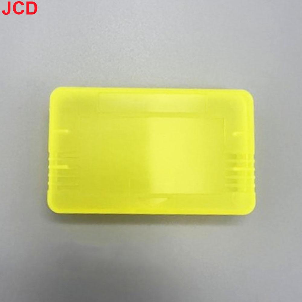 JCD 1pcs  For GBA Colour Transparent Portable Game Cartridge Case Dust Plastic Game Cards Cover Cases Storage Box