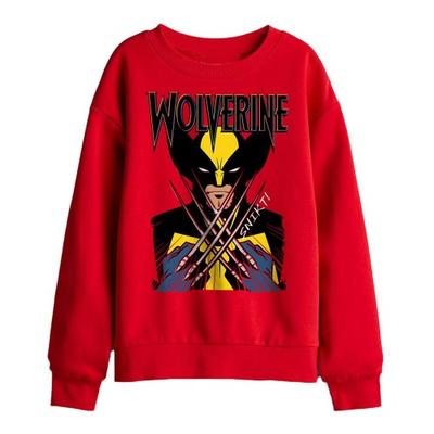 X-Men Childrens/Kids Wolverine Action Pose Sweatshirt