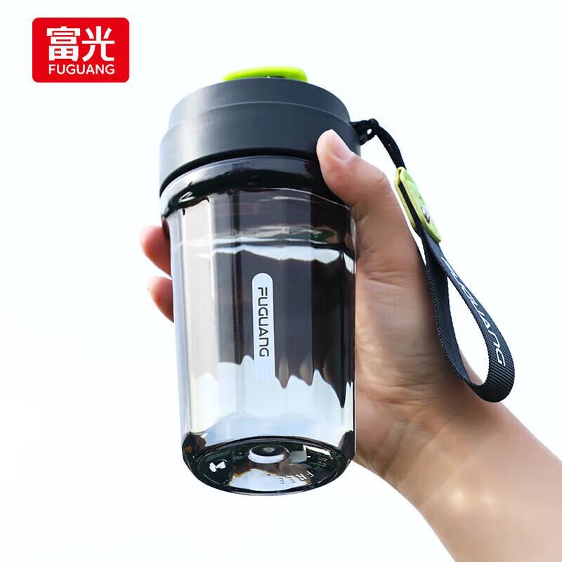 Двустенная стеклянная дорожная кружка FUGUANG