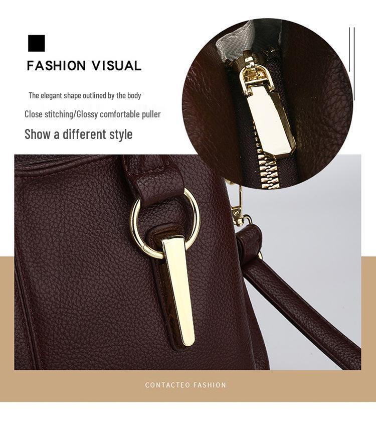 2025 Stylish Handbag for Women: Versatile Single Shoulder Bag for Moms