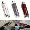 Cubierta de Freno de Mano para Coche Decoración Deportiva Funda Universal para Palanca de Freno de Estacionamiento de Automóvil Accesorios Interiores Fibra de Carbono / Metal / Veta de Madera 3 Estilos