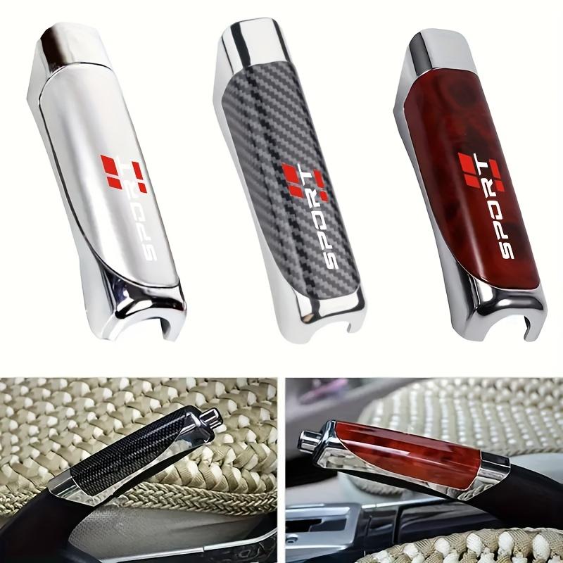 Copertura Leva Freno a Mano Auto Decorazione Sportiva Universale Maniglia Freno di Stazionamento Auto Manicotto Accessori Interni Fibra di Carbonio / Metallo / Venatura del Legno 3 Stili