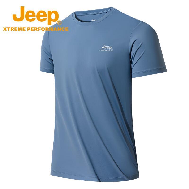 JEEP Men s Short Sleeve Quick Dry Cooling T-Shirt