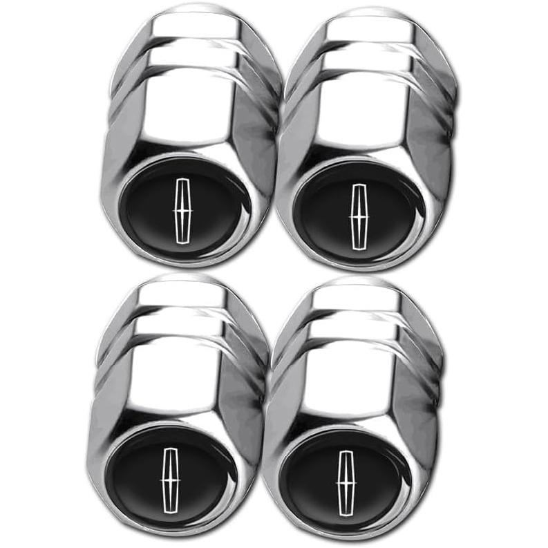 4PCS Tire Valve Stem Caps for Nissan Altima Rogue Murano Frontier Kicks Juke Versa Sentra Pathfinder, Leak-Proof Tire Air Caps Dust Proof for