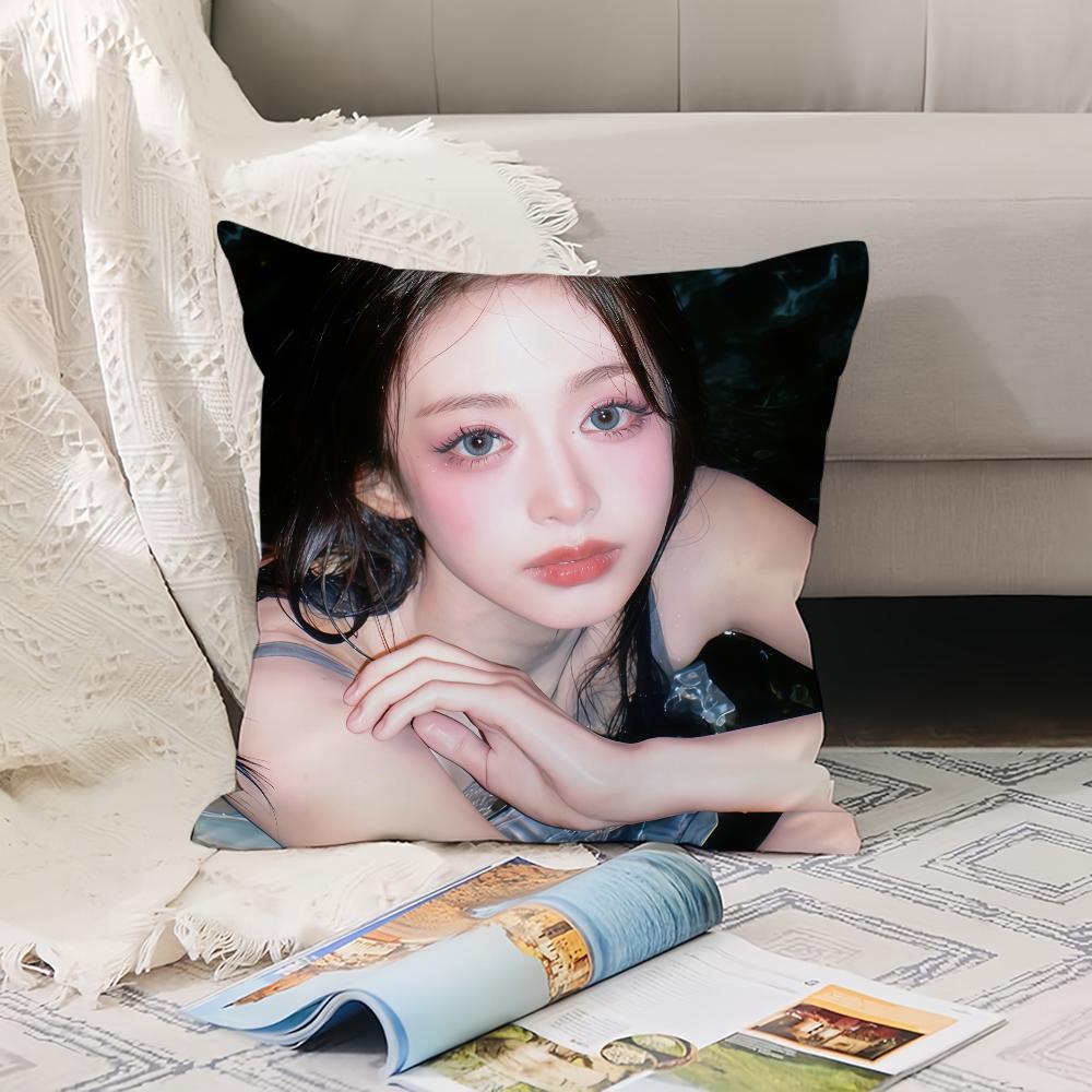 Korean Singer A-Ahyeon Pillow Case Office Cushions Suitable For Sofa Car Bedroom Decorative Cushion Cover