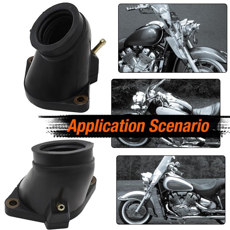 Комплект прокладок впускного коллектора карбюратора для мотоцикла XVZ13A XVZ1300 Royal Star 1996-2001 4NK-13586-00 чёрный